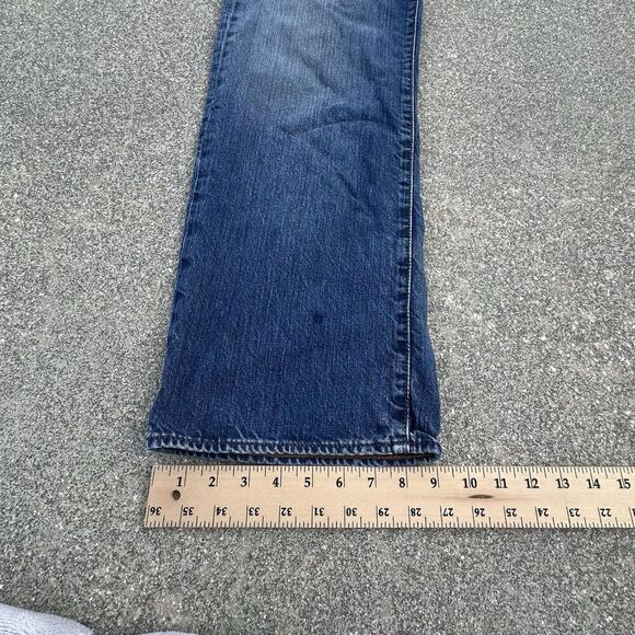 Vintage Polo Ralph Lauren Jeans Mens 34x32 Thompson Loose Fit Slouchy Leg Denim - Picture 5 of 11